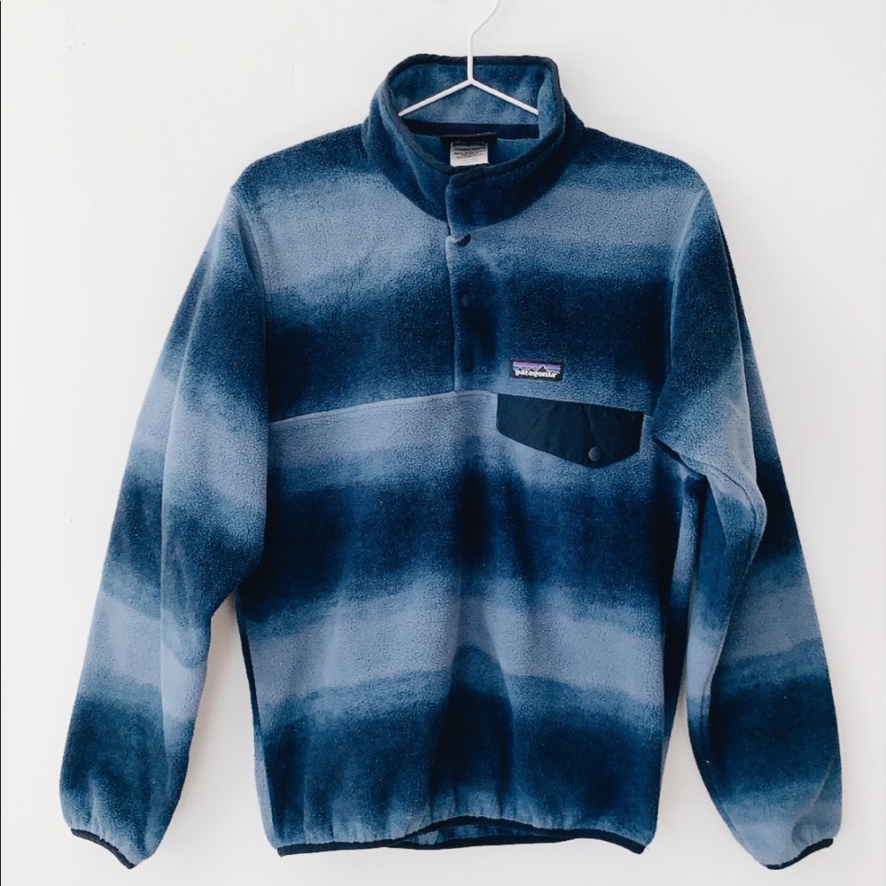 Tie dye Patagonia pullover